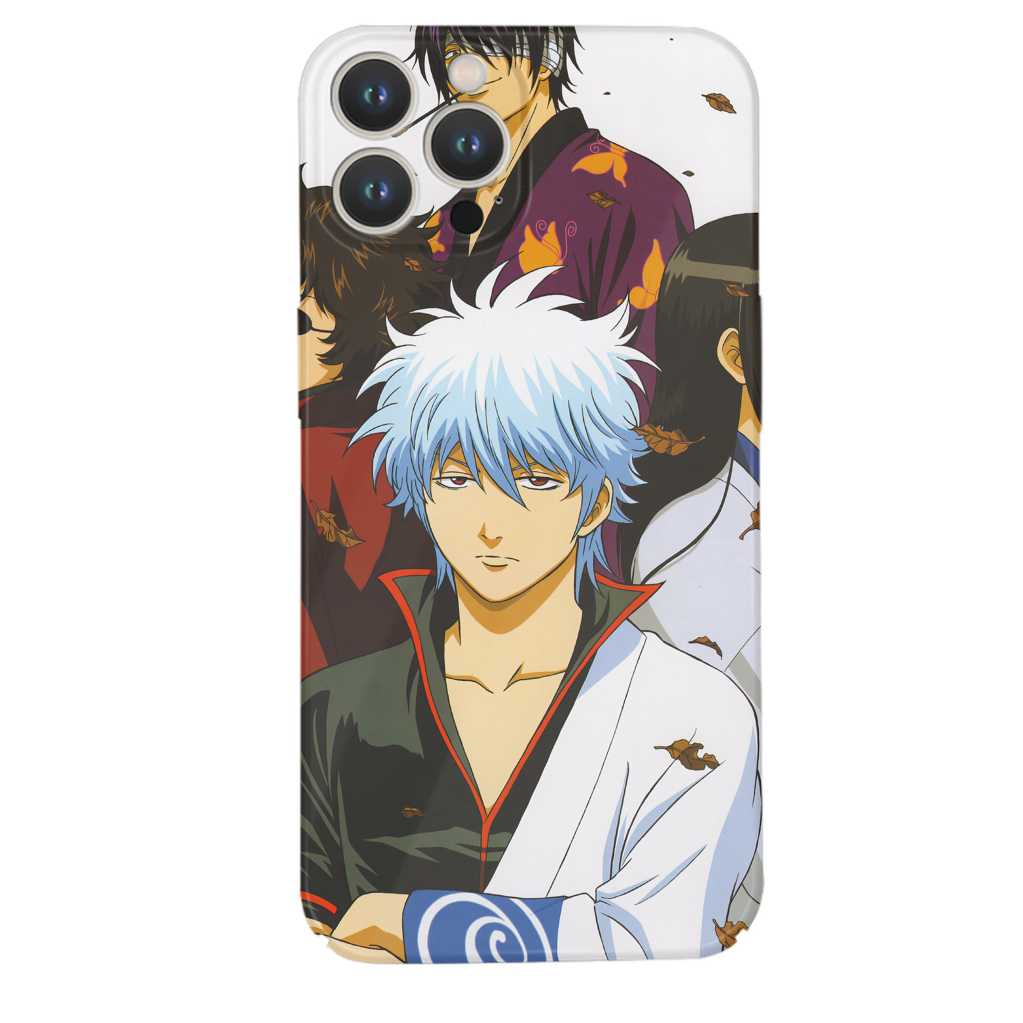 （画像用） ぎんたま 坂田銀時（さかたぎんとき） 神楽 志村新八（しむら しんぱち） GINTAMA Sakata Gintoki Kagura Shimura Shinpachi 【iPhone 14シリーズ対応】ハードケース